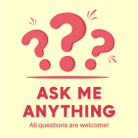 Ask Us Anything Instagram Post Image Preview