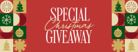 Christmas Season Giveaway Facebook Cover Image Preview