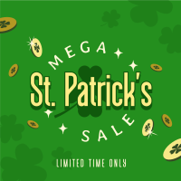 St. Patrick's Mega Sale Instagram Post