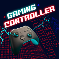 Sleek Gaming Controller Instagram Post