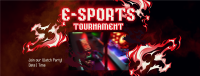 Gaming Tournament Stream Facebook Cover