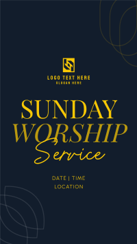 Worship Livestream Instagram Story Design