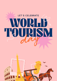 World Tourism Day Greeting Poster