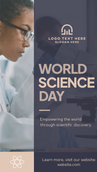 World Science Day Instagram Story