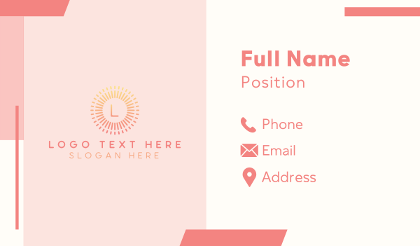 Simple Professional Business Card Design Image Preview