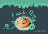 Pancake Day Promo Postcard Image Preview