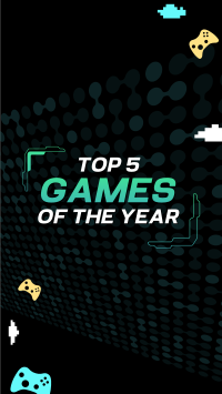 Top games of the year Facebook Story