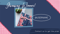 Giveaway Winner Gift Facebook Event Cover