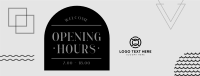 New Opening Hours Facebook Cover