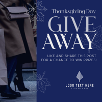 Massive Giveaway this Thanksgiving Instagram Post