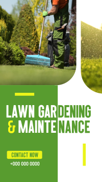 Neat Lawn Maintenance Facebook Story