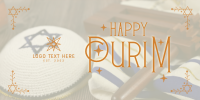 Celebrating Purim Twitter Post