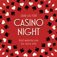 Casino Night Instagram Post