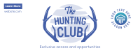 The Hunting Club Facebook Cover