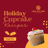 Christmas Cupcake Recipes Instagram Post