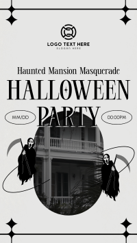 Modern Halloween Party Instagram Reel Image Preview