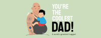 Coolest Dad Facebook Cover Image Preview