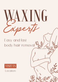 Waxing Specialist Poster example 3