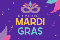 Mardi Gras Celebration Pinterest Cover