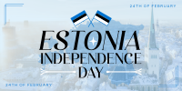 Majestic Estonia Independence Day Twitter Post