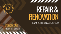Repair & Renovation Animation
