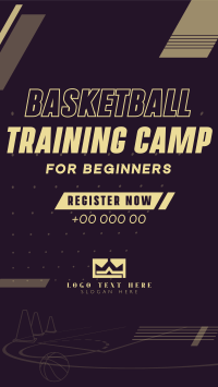 Basketball Training Camp Facebook Story