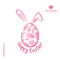 Egg Bunny Instagram Post