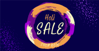 Holi Powder Explosion Sale Facebook Ad