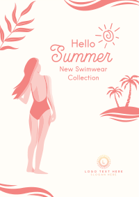 Hello Summer Scenery Flyer