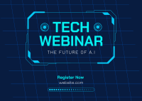 Tech Webinar Postcard Image Preview