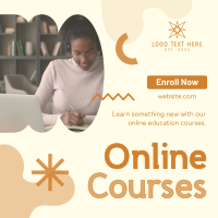 Online Education Courses Linkedin Post