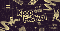 Trendy K-pop Playlist Facebook Ad