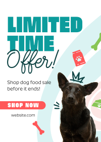 Quirky Dog Sale Poster