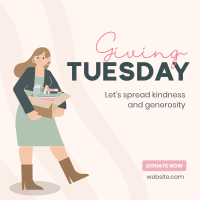 Tuesday Generosity Instagram Post