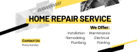 Modern Repair Service Facebook Cover Design