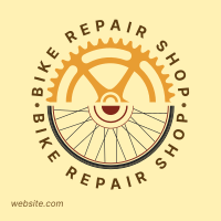 The Bike Shop Instagram Post Design