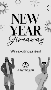 New Year's Giveaway Facebook Story