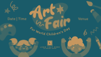 Art Fair Children's Day Animation