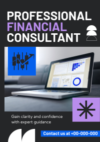 Expert Finance Guidance Poster