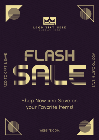 Flash Sale Agnostic Poster