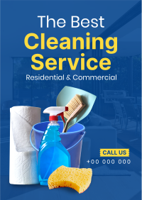 The Best Cleaning Service Flyer