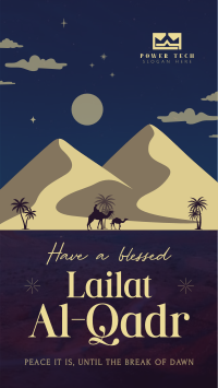 Blessed Lailat al-Qadr TikTok Video Image Preview