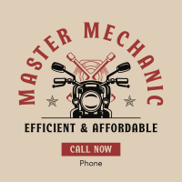 Motorcycle Mechanic Instagram Post