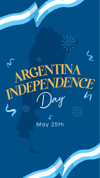 Independence Day of Argentina Facebook Story