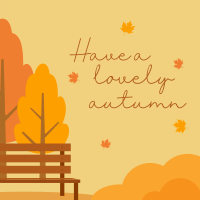 Autumn Greetings Instagram Post Image Preview