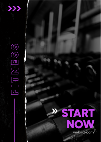 Fitness Starts Now Flyer