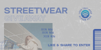 Streetwear Giveaway Twitter Post