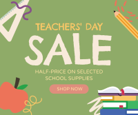 Favorite Teacher Sale Facebook Post