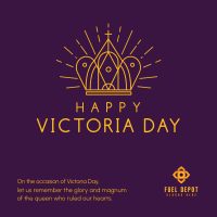 Happy Victoria Day Instagram Post Image Preview