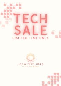 Geometric Tech Poster